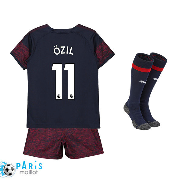Maillotparis les nouveaux maillot du foot Arsenal Enfant Exterieur 11 ?zil 2018/19