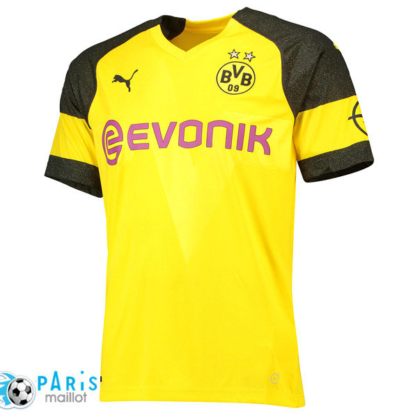 Maillotparis nouveaux maillot foot Borussia Dortmund Domicile 2018/19