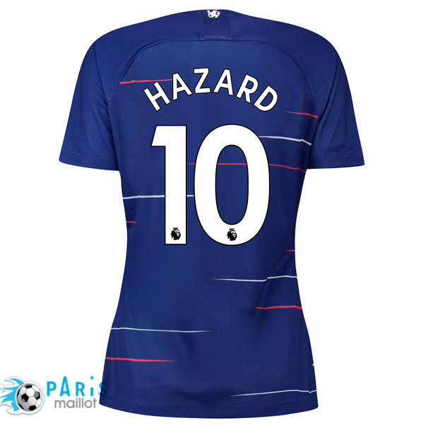 Maillotparis nouveaux maillot de foot Chelsea Femme Domicile 10 Hazard 2018/19