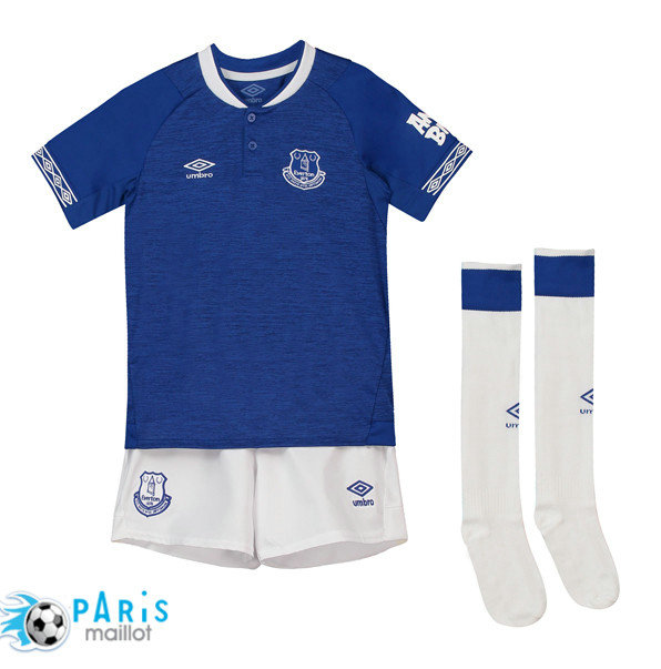 Maillotparis les nouveaux maillot de foot Ensemble Foot Everton baby Domicile 2018/19
