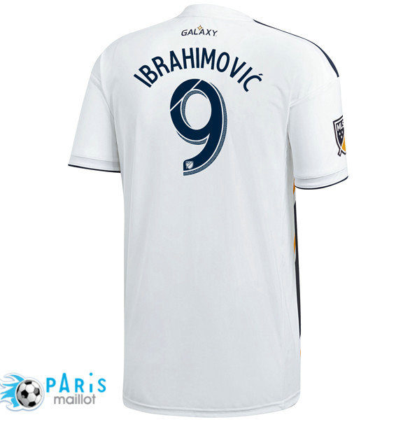 Maillotparis nouveaux maillot du foot Galaxy Domicile 9 Ibrahimovic 2018/19