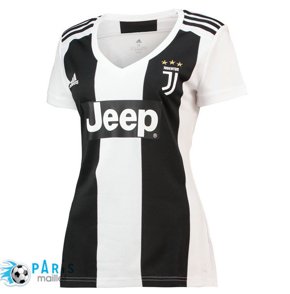 Maillotparis les nouveaux maillot de foot Juventus Domicile Femme 2018/19