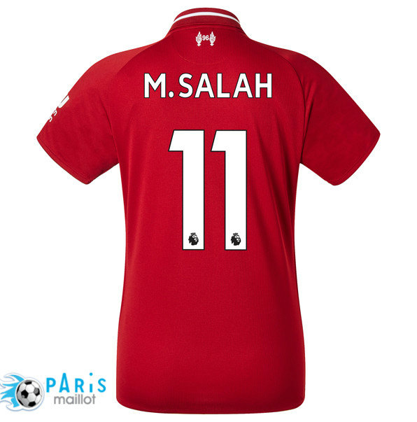 Maillotparis nouveaux maillot de foot Liverpool Femme Domicile 11 M.Salah 2018/19