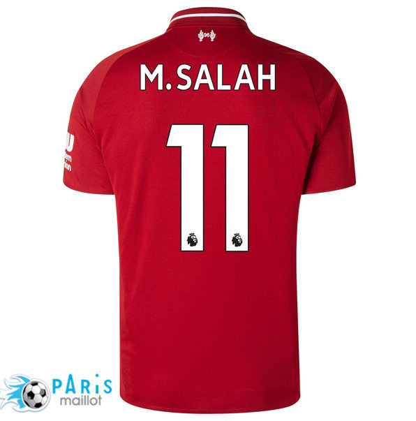 Maillotparis nouveaux maillot du foot Liverpool Domicile 11 M.Salah 2018/19