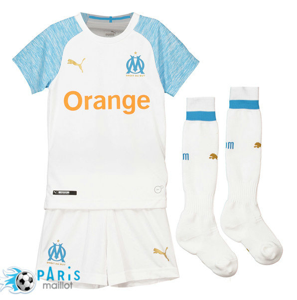Maillotparis nouveaux maillot du foot Ensemble Foot Marseille baby Domicile 2018/19
