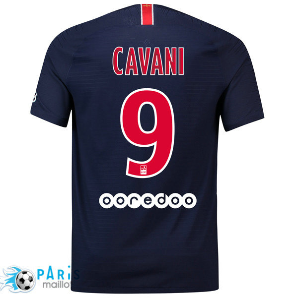 Maillotparis les nouveaux maillot de foot PSG Domicile 9 Cavani 2018/19