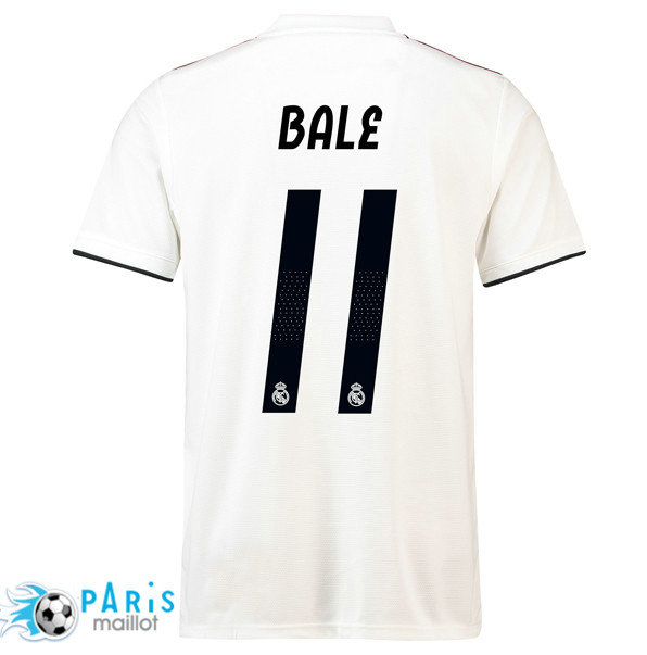 Maillotparis nouveaux maillot de foot Real Madrid 11 Bale Domicile 2018/19
