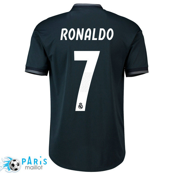 Maillotparis nouveaux maillot du foot Real Madrid 7 Ronaldo Exterieur 2018/19
