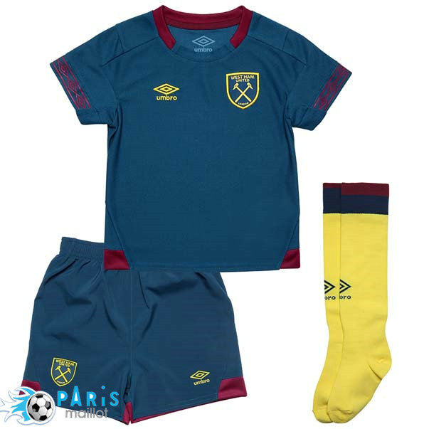 Maillotparis les nouveaux maillot du foot Ensemble Foot West Ham United Enfant Exterieur 2018/19