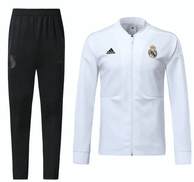Survêtement Real Madrid Veste Blanc 2018/19