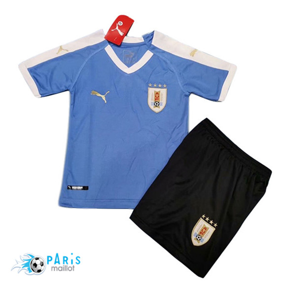 Maillotparis Maillot foot Uruguay Enfant Domicile Bleu 2019/20