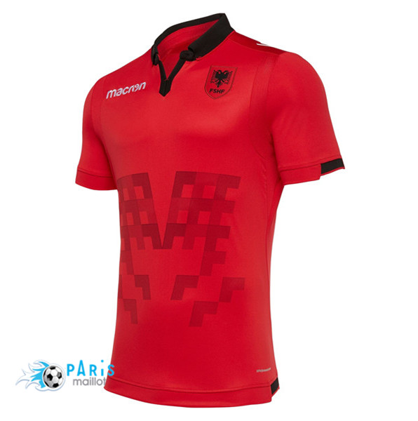 Maillotparis Maillot foot Albanie Exterieur Rouge 2019/20