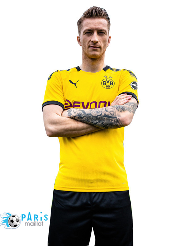 Maillotparis Nouveaux Maillot du foot Borussia Dortmund Domicile 2019/20