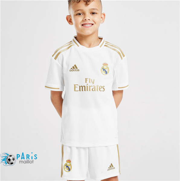 Maillotparis Nouveaux Maillot du foot Real Madrid Enfant Domicile 2019/20