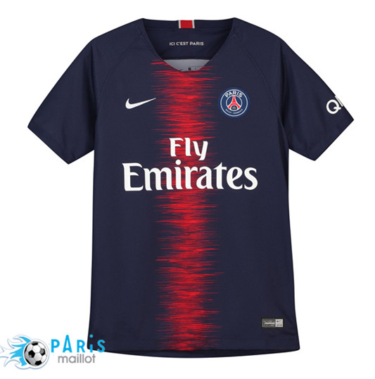 Maillot Paris PSG Domicile Junior 2018 2019 A6002