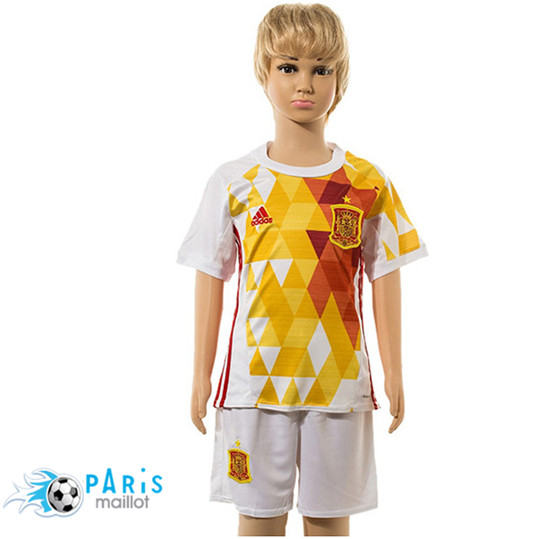 Maillot Espagne Enfant Extérieur Euro 2016
