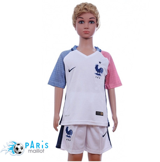 Maillot Equipe de France Enfant Extérieur UEFA Euro 2016
