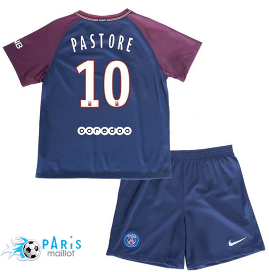Maillot PSG Enfant Pastore Domicile 2017/2018