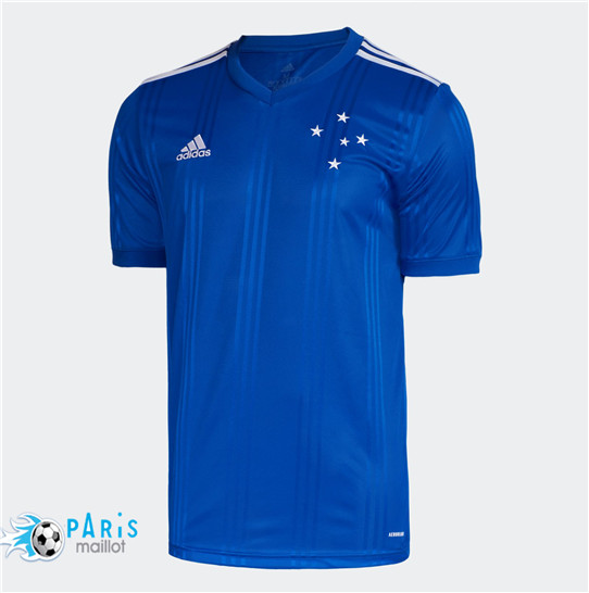Maillotparis Nouveau Maillot foot Cruzeiro Domicile Bleu 2020/21 Thailande