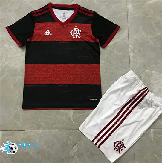 Maillotparis Nouveau Maillot de Foot Flamengo Enfant Domicile 2020/21 Thailande