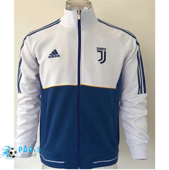 Maillotparis Nouveau Veste Juventus Blanc/Bleu 2019/20