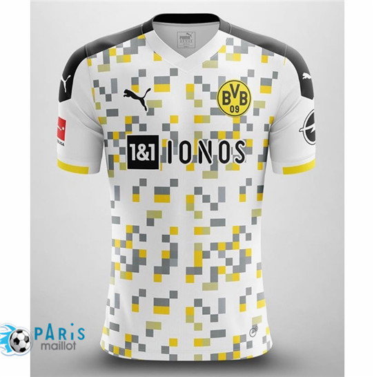 Maillotparis Maillot du Borussia Dortmund Exterieur 2020/21