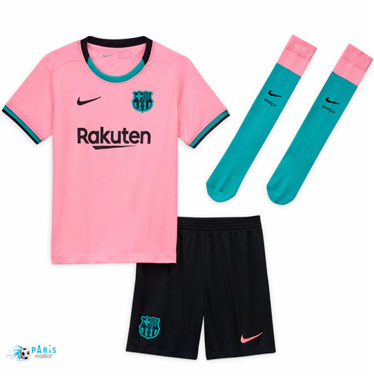 Maillotparis maillot de foot Barcelone Enfant Rose 2020/21