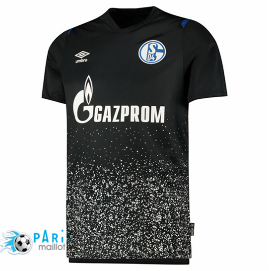 Maillotparis Nouveaux Maillot foot Schalke 04 Third Noir 2019/20