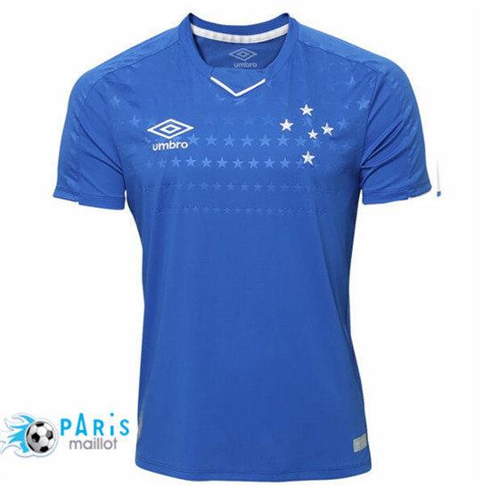 Maillotparis Nouveau Maillot foot Cruzeiro Domicile Bleu 2019/20