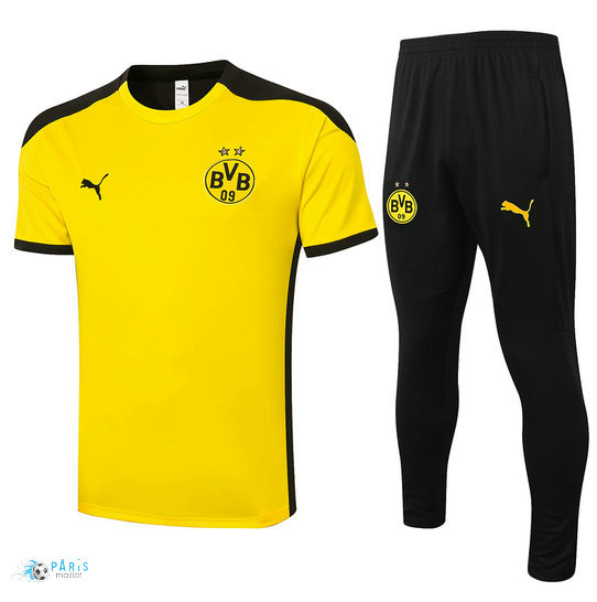 Maillotparis Nouveau Maillot Training Borussia Dortmund + Pantalon Jaune 2020/21