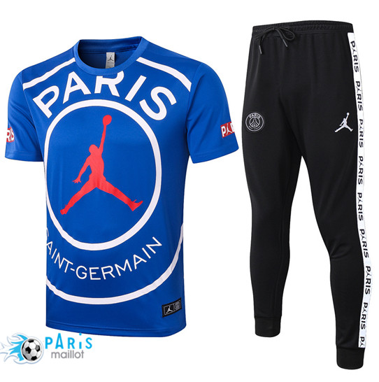 Maillotparis Nouveau Maillot Training PSG Jordan + Pantalon Bleu LOGO Jordan 2020/21