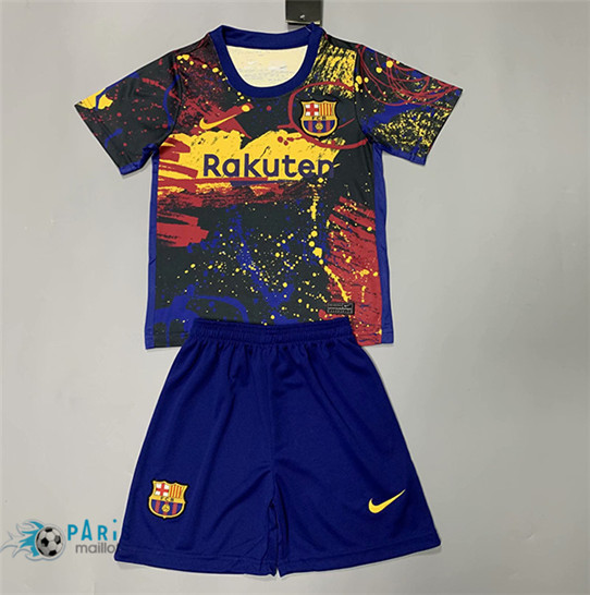 Maillotparis Nouveaux Maillot du foot Barcelone Enfant Pre-Match 2020/21