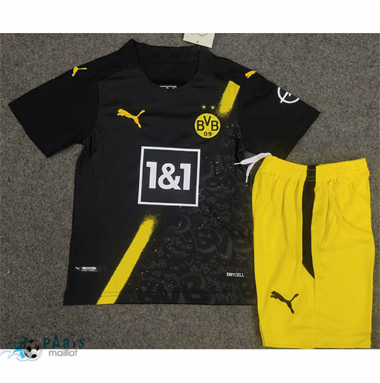 Maillotparis Nouveaux Maillot de foot Borussia Dortmund Enfant Exterieur 2020/21