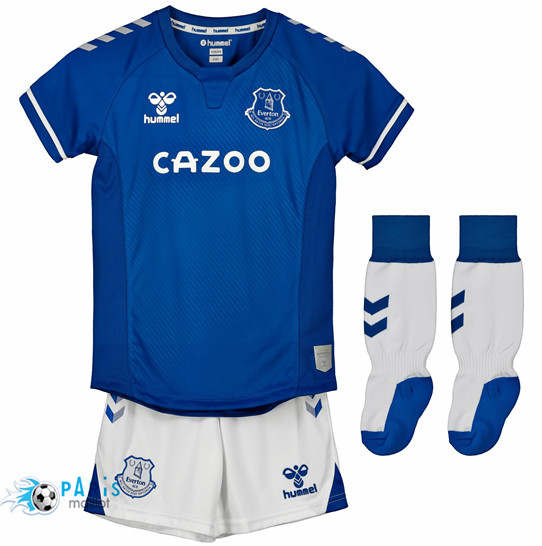 Maillotparis Nouveaux Maillot du foot Everton Enfant Domicile 2020/21