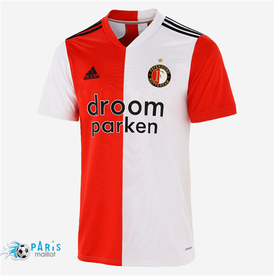Maillotparis Nouveaux Maillot du foot Feyenoord Domicile 2020/21