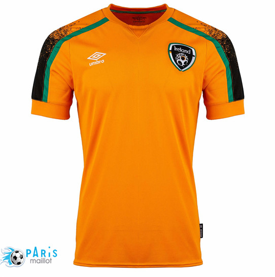 Maillotparis Nouveau Maillot Foot Irlande Exterieur Orange 2021/22