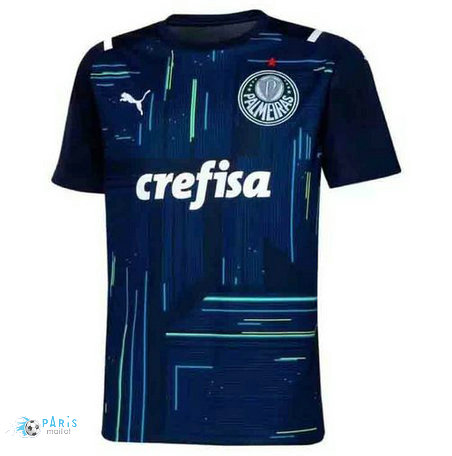 Maillotparis Maillot de Foot Palmeiras Bleu Gardien de but 2021/22