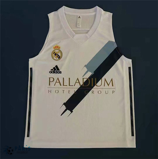 Maillotparis Nouveau Maillot Foot Real Madrid vest commemorative Blanc 2021/22