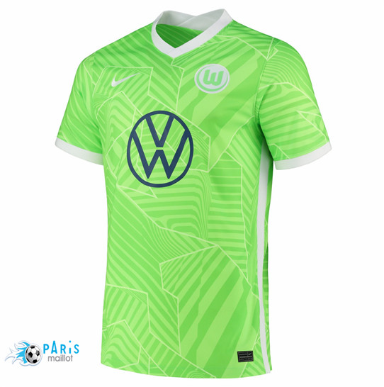 Maillotparis Nouveau Maillot de Foot VfL Wolfsburg Domicile 2021/22