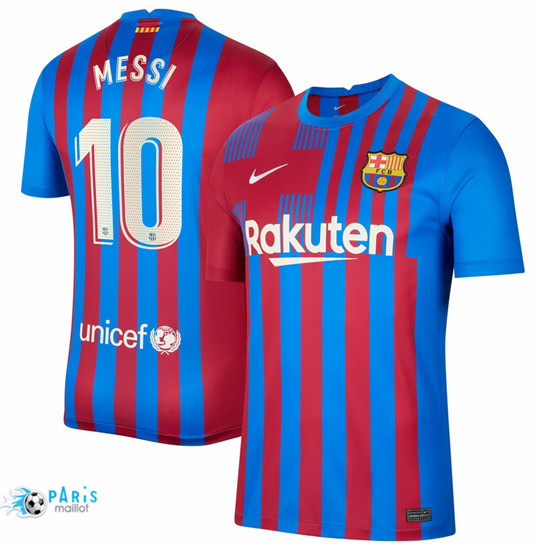 Maillotparis Maillot de Foot Barcelone Domicile Messi 10