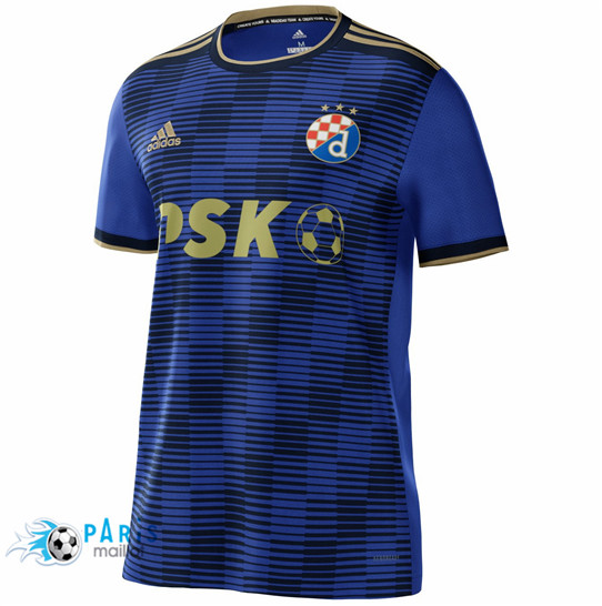 Maillotparis Nouveau Maillot Foot Dinamo Zagreb Domicile Bleu 2021/22