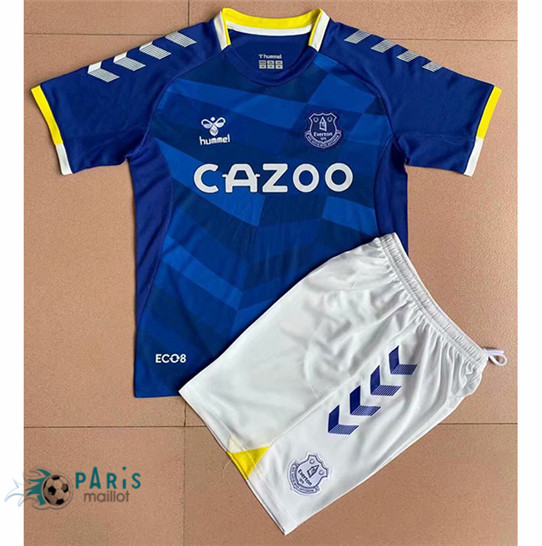 Maillotparis Nouveau Maillot Foot Everton Enfant Domicile 2021/22