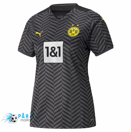 Maillotparis Nouveau Maillot Foot Borussia Dortmund Femme Exterieur 2021/22