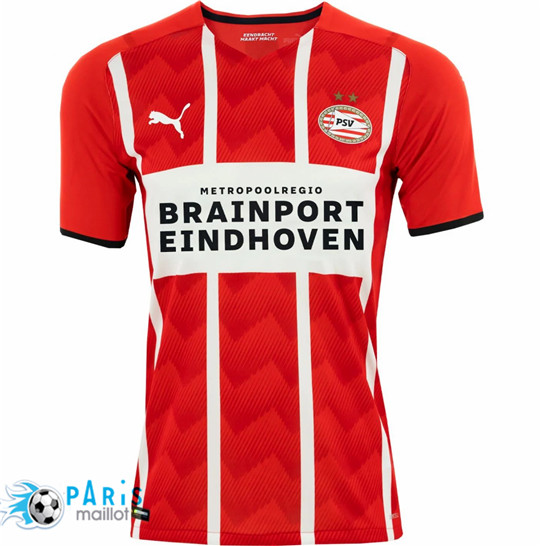 Maillotparis Nouveau Maillot Foot PSV Eindhoven Domicile 2021/22