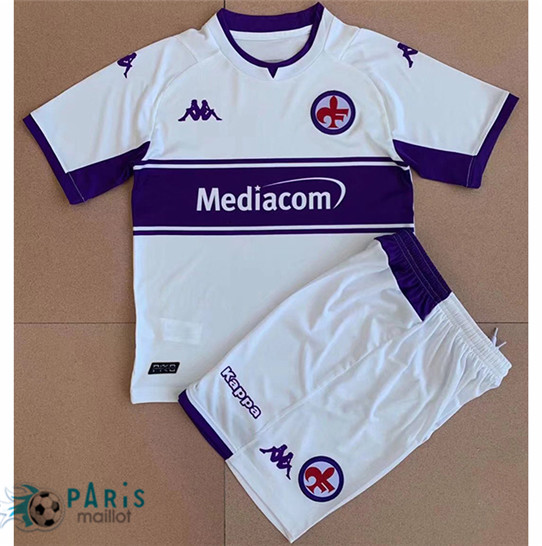 Maillotparis Nouveau Maillot Foot Fiorentina Enfant Exterieur 2021