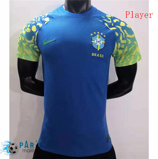Maillotparis Nouveau Maillot Foot Player Version Brésil Bleu 2023