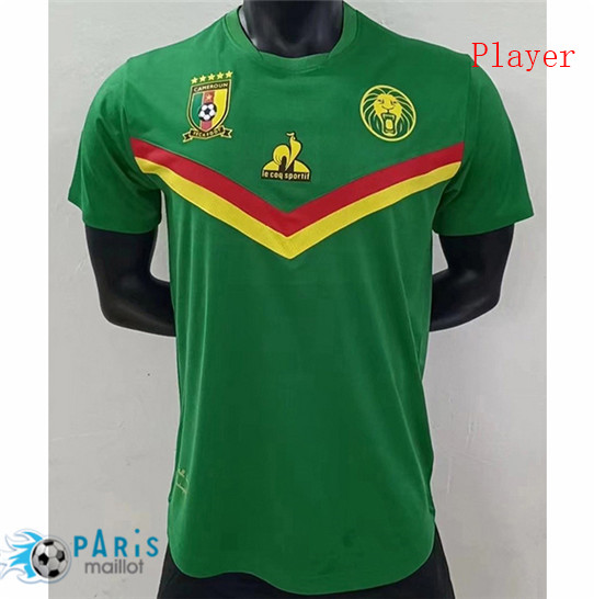 Maillotparis Nouveau Maillot Foot Player Version Cameroun Domicile 2021