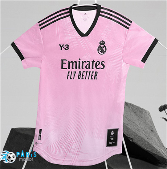 Maillotparis Nouveau Maillot Foot Real Madrid Y-3 Rose 2022/23