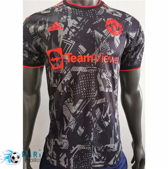 Maillotparis Thailande Maillot Foot Player Version Manchester United Special edition Noir 2022/23