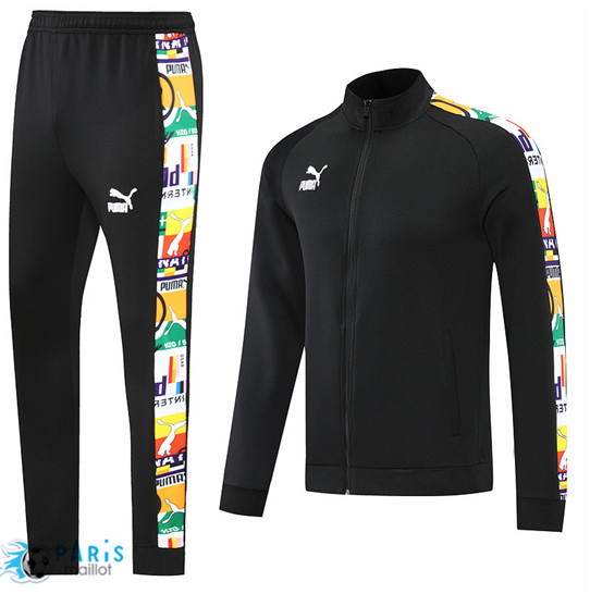 Maillotparis Nouveau Maillot Foot Veste Survetement PUMA Noir 2022/23